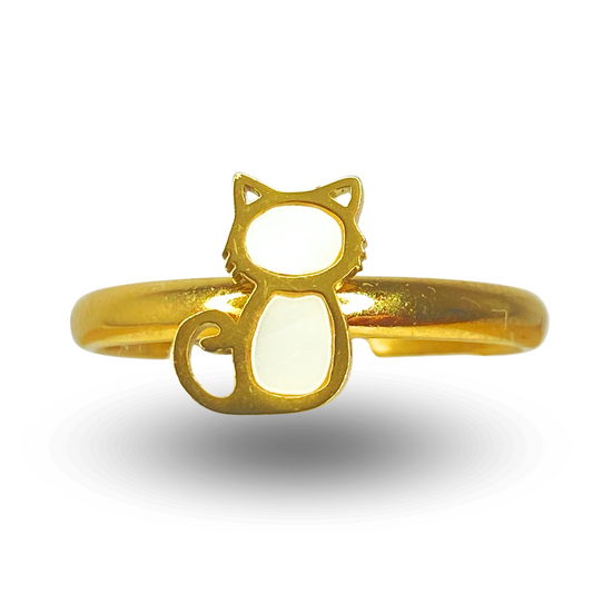 Anillo de golfi gatito